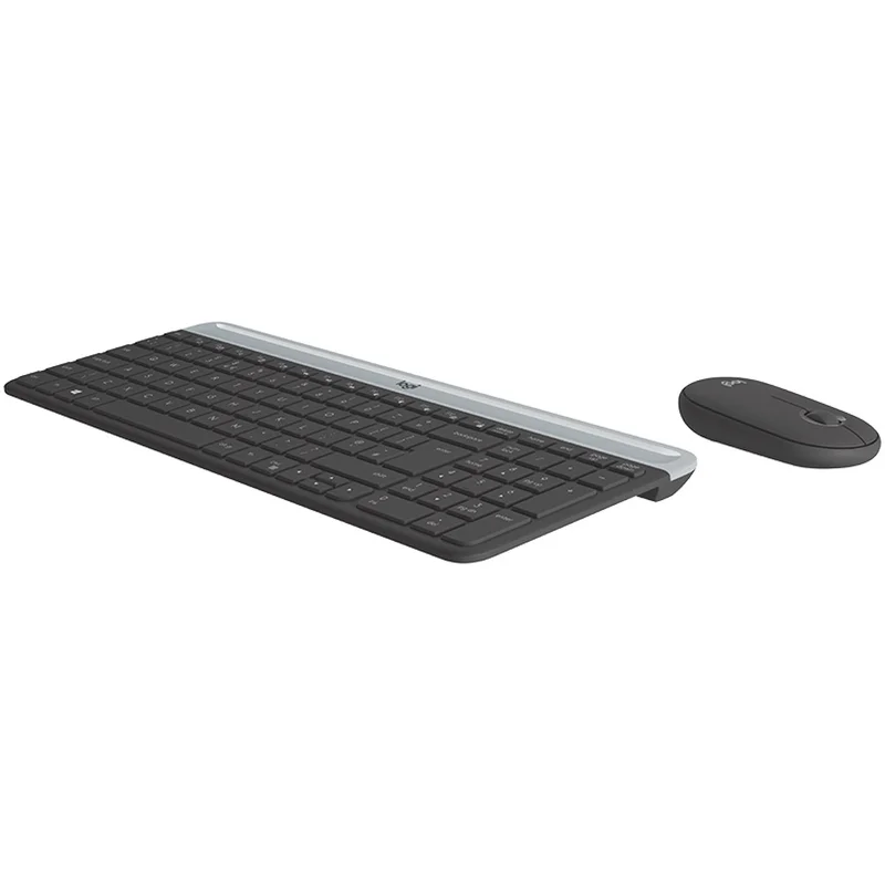 Клавиатура + Мышка беспроводные USB Logitech MK470 Slim, Graphite 2