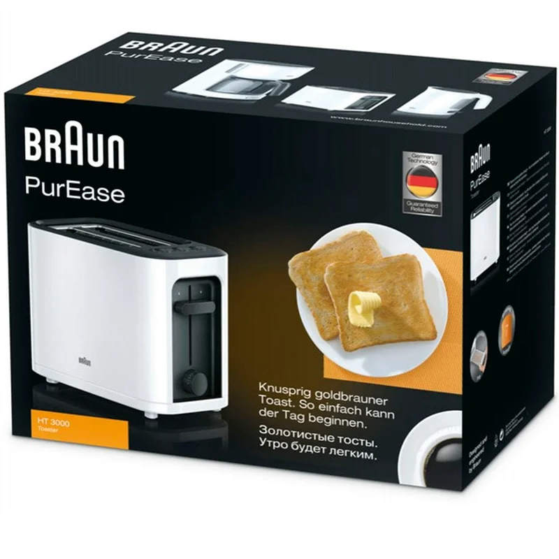 Тостер Braun HT-3000WH 4