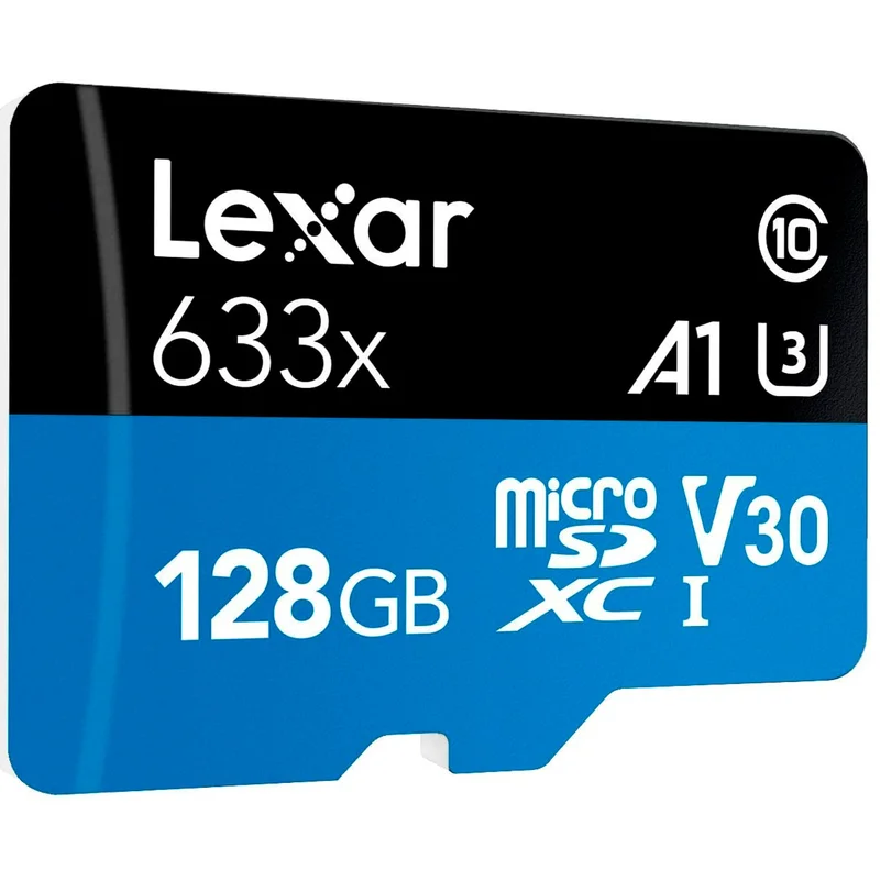 Карта памяти MicroSD 128GB Lexar High-Performance, 633x UHS-I, RW 100/45 MB/s U3 (LSDMI128BB633A) 3