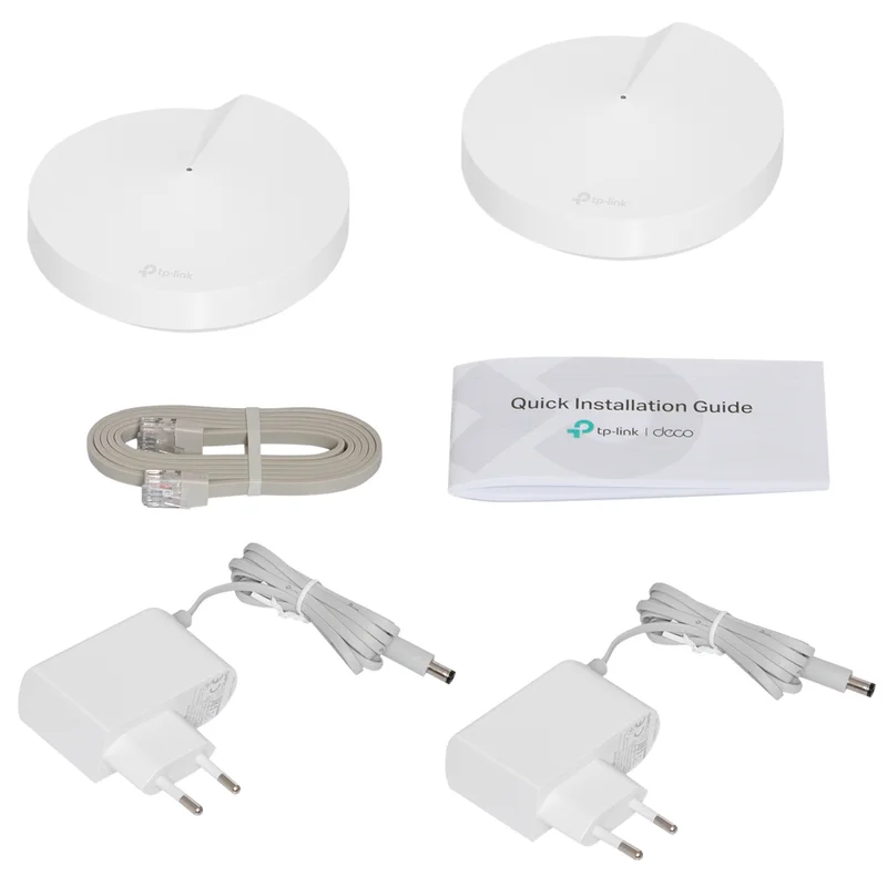 Домашняя Mesh Wi-Fi система, TP-Link Deco M5 Dual Band, 2 порта, 1267 Mbps (Deco M5) 5