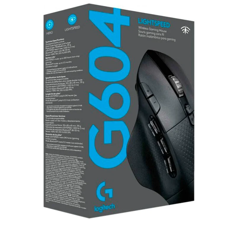 Игровая мышь беспроводная Logitech G604, Black (910-005649) 3