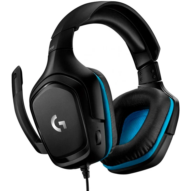 Игровая гарнитура Logitech G432, Black (981-000770) 2