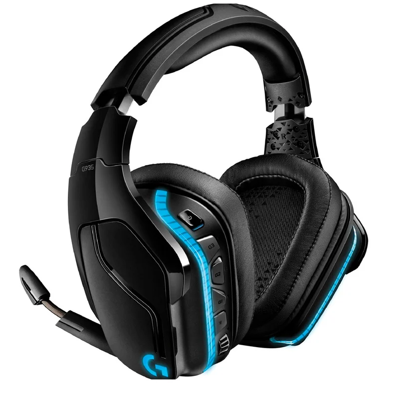 Игровая гарнитура беспроводная Logitech G935, Black (981-000744) 2