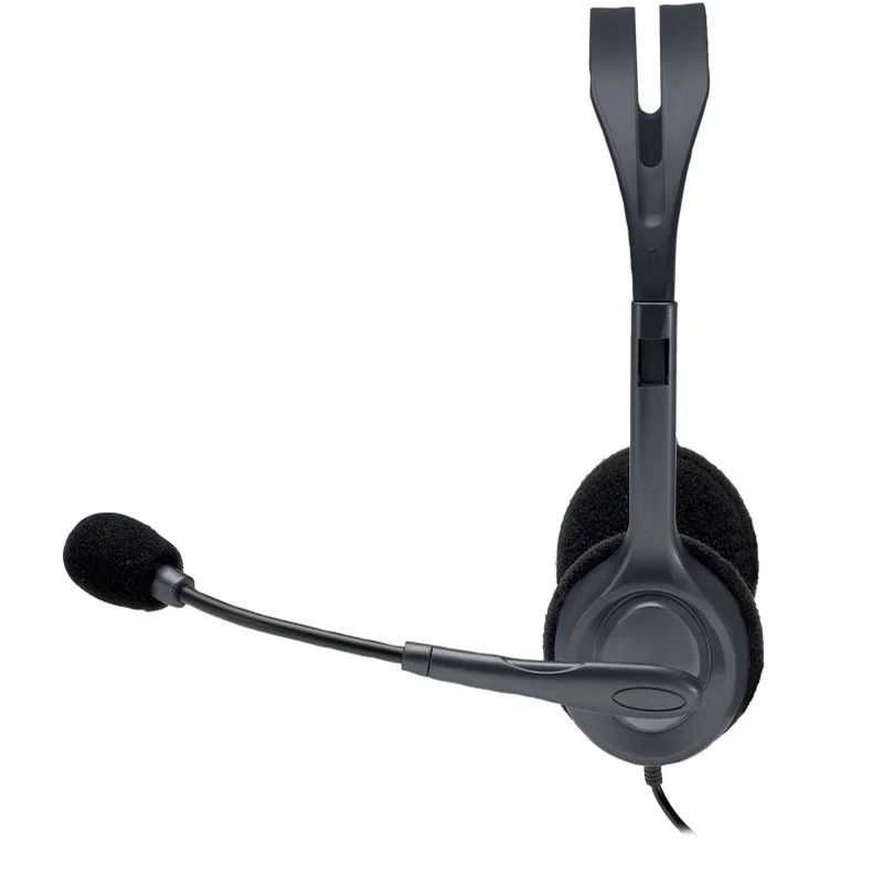 Гарнитура Накладная Logitech H111, Gray 3