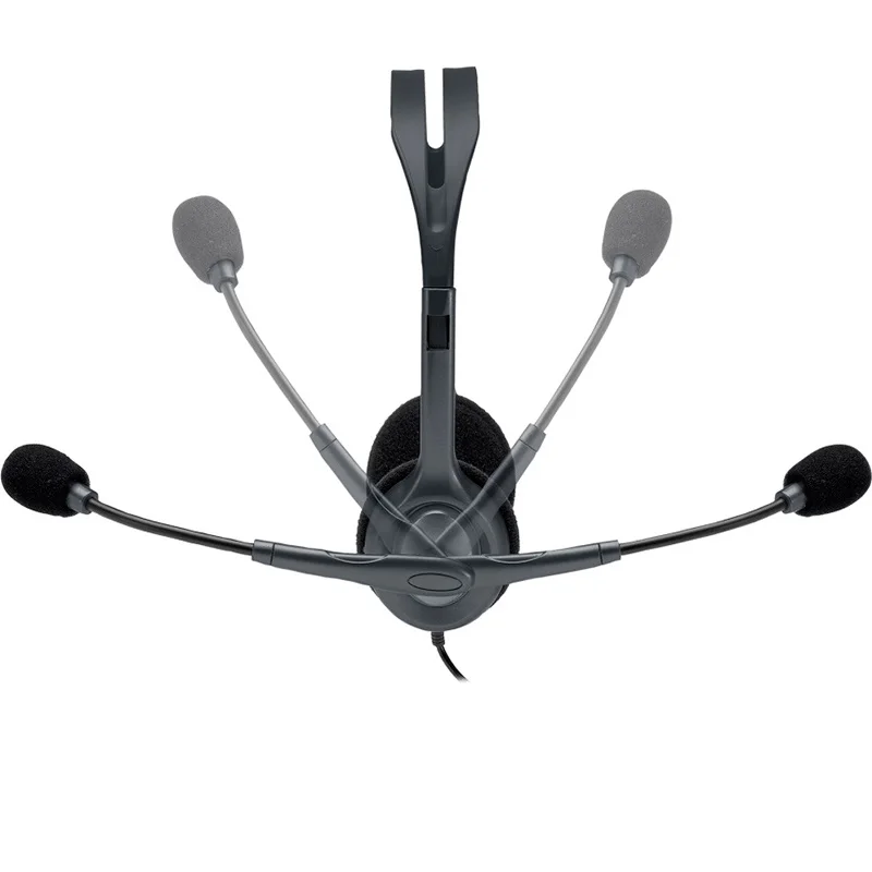 Гарнитура Накладная Logitech H111, Gray 4