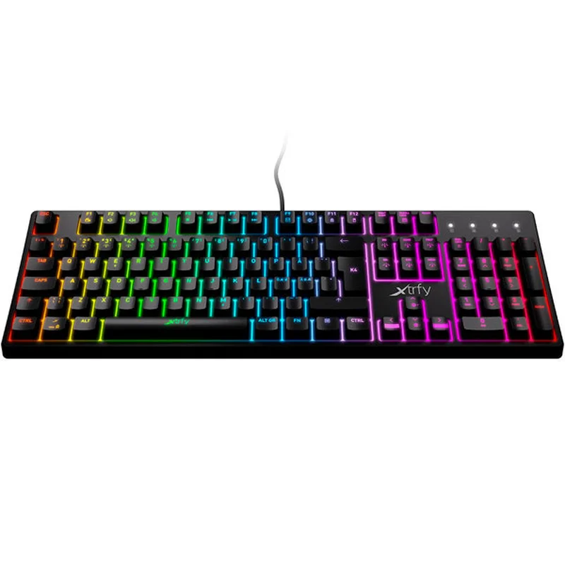 Игровая клавиатура Xtrfy K4 RGB - Kailh Red, Black (XG-K4-RGB-R-RUS) 2