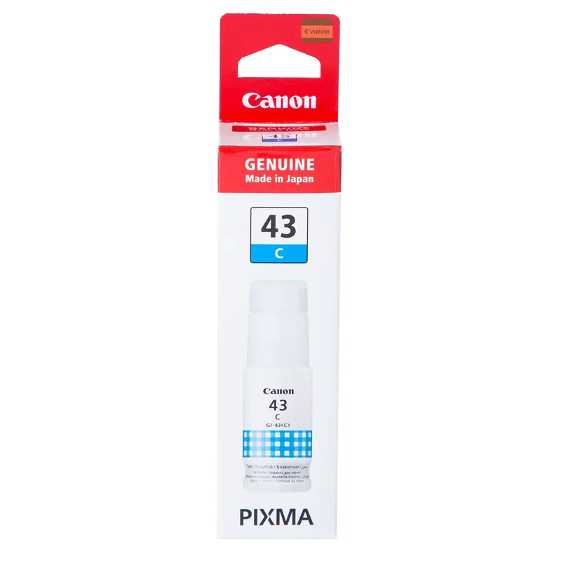 Картридж Canon GI-43 Cyan (Для G540/640) СНПЧ