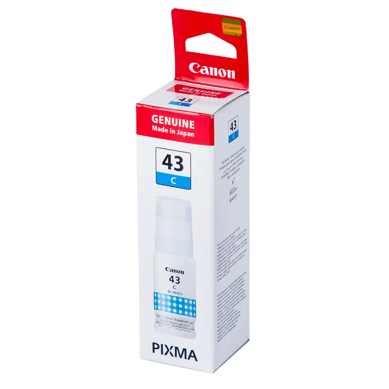 Картридж Canon GI-43 Cyan (Для G540/640) СНПЧ 2