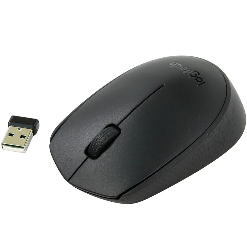 Мышка беспроводная USB Logitech B170 Black (910-004798)