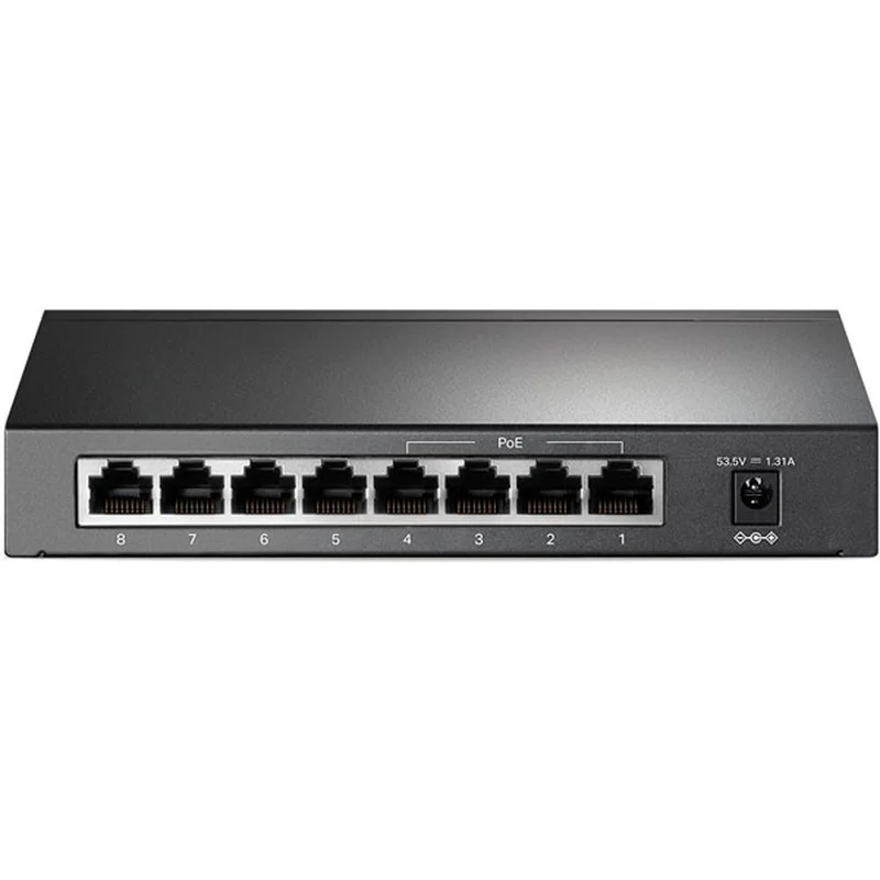 Настольный коммутатор, TP-Link TL-SG1008P, 8 портов, 4 портов PoE+ 10/100/1000 Mbps (TL-SG1008P) 2