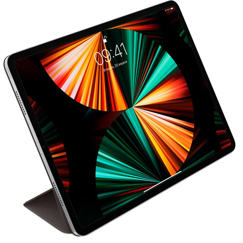 Чехол для iPad Pro 12.9 (2021) Smart Folio, Black (MJMG3ZM/A) 5