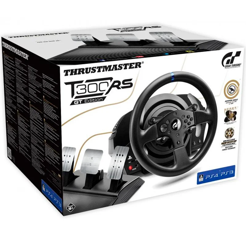 Игровой руль PC/PS4 Thrustmaster T300 RS Gran Turismo Edition (4160681) 4