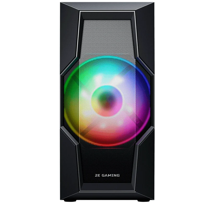 ПК корпус 2E GAMING TURBO MidTower, window, Black ATX (G2057B) 3