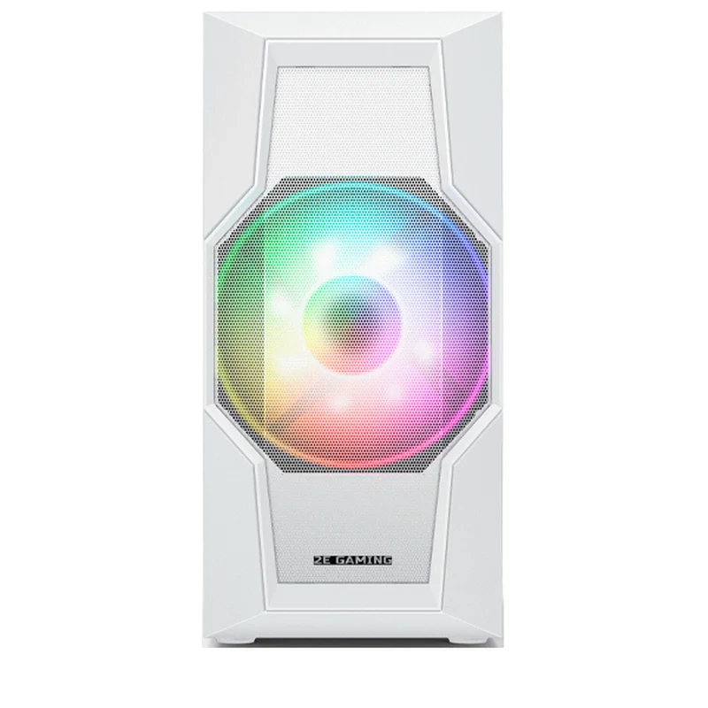 ПК корпус 2E GAMING TURBO MidTower, window, White ATX (G2057W) 3