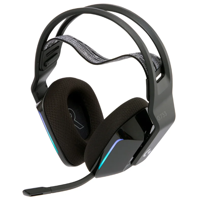 Игровая гарнитура Logitech G733 LightSpeed, Black (981-000864) 4