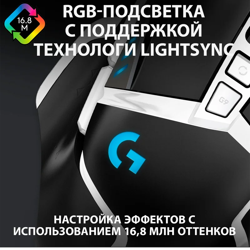 Игровая мышь Logitech G502 Hero SE (910-005729) 5