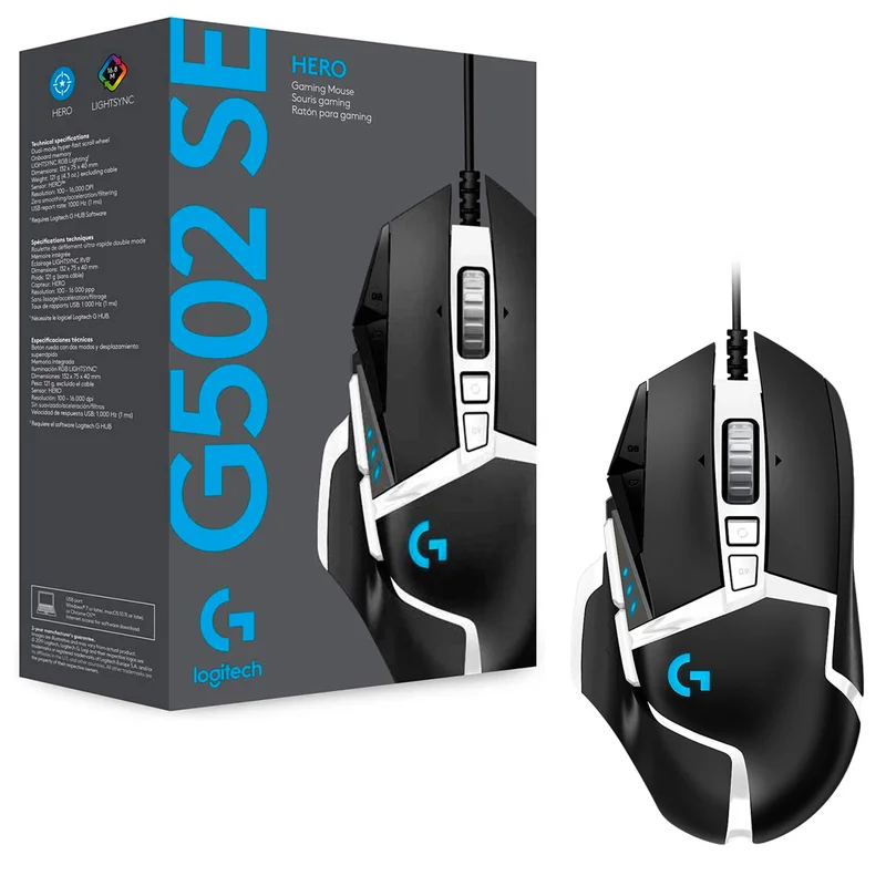 Игровая мышь Logitech G502 Hero SE (910-005729) 7