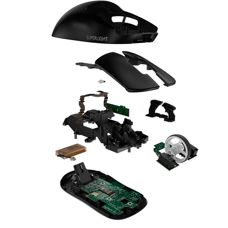 Игровая мышь беспроводная Logitech G Pro X Superlight, Black (910-005880) 6