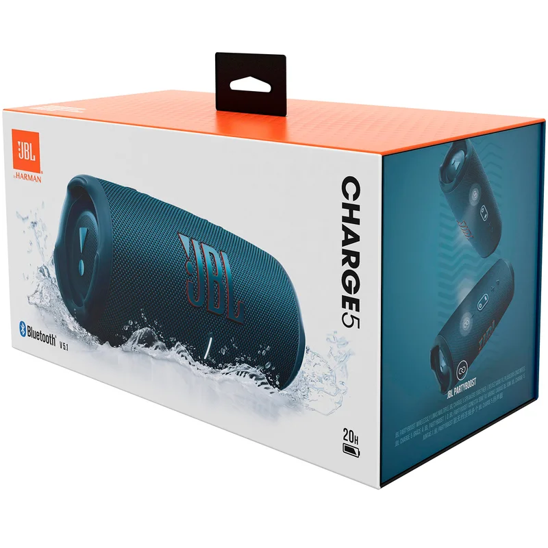 Колонка Bluetooth JBL Charge 5, Blue (JBLCHARGE5BLU) 7