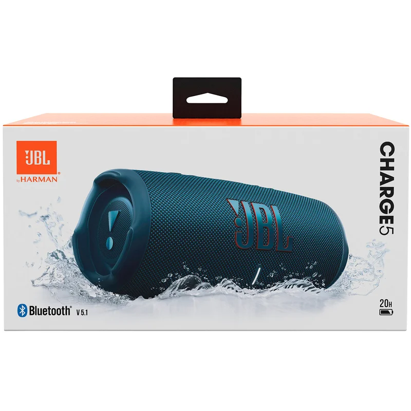 Колонка Bluetooth JBL Charge 5, Blue (JBLCHARGE5BLU) 8