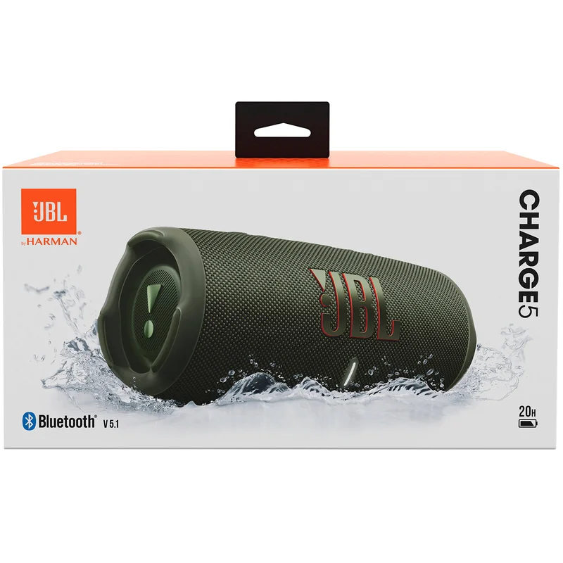Колонки Bluetooth JBL Charge 5, Green (JBLCHARGE5GRN) 7