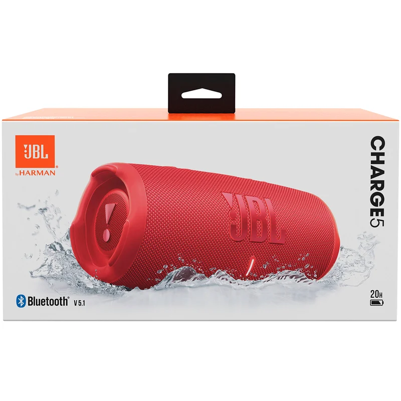 Колонка Bluetooth JBL Charge 5,Red (JBLCHARGE5RED 8
