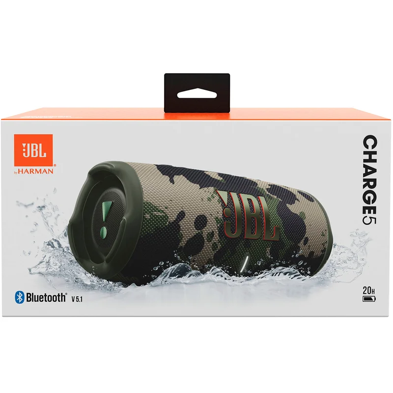 Колонка Bluetooth JBL Charge 5, Squad (JBLCHARGE5SQUAD) 8