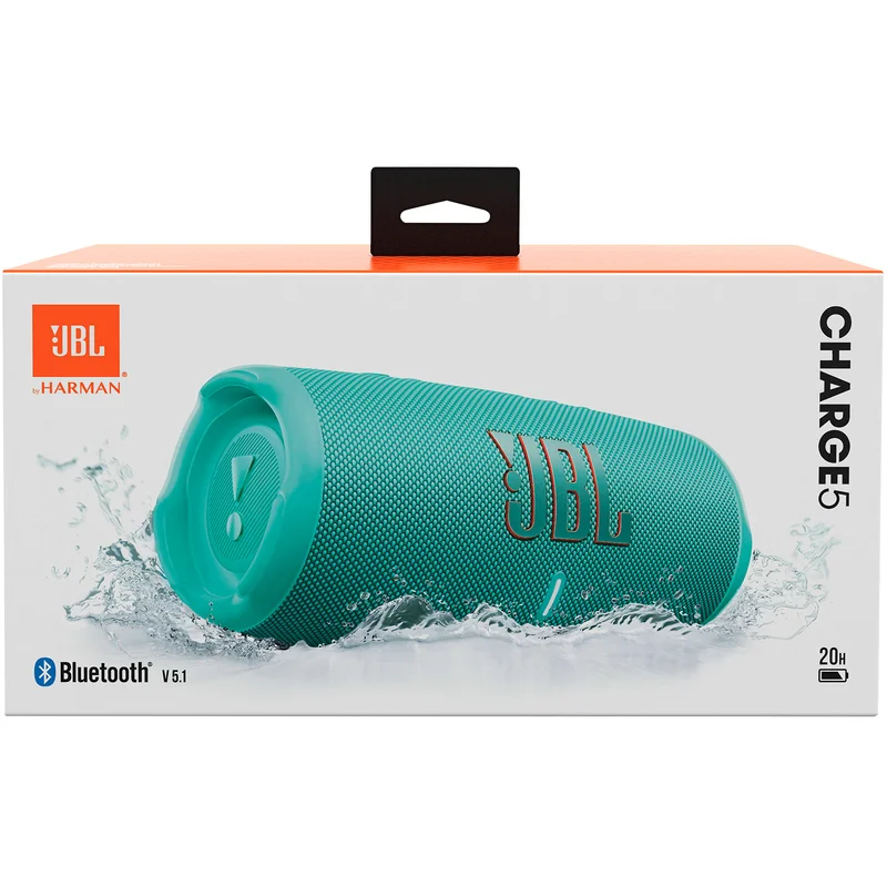Колонки Bluetooth JBL Charge 5, Teal (JBLCHARGE5TEAL) 8