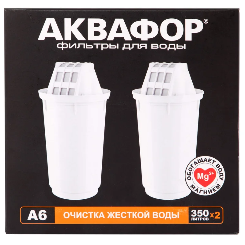 Комплект сменных фильтрующих модулей Аквафор А6 (2 шт) 2