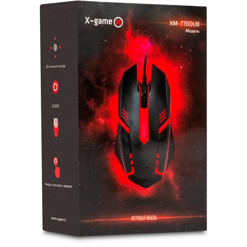 Мышка проводная USB X-Game XM-770OUB 3