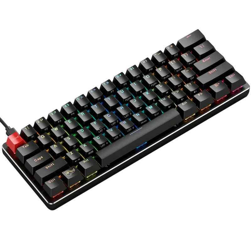Игровая клавиатура Glorious GMMK Compact - Brown Switch, Black (GMMK-COMPACT-BRN) 3