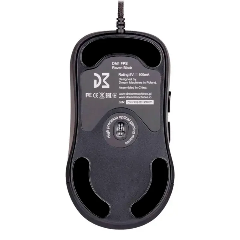 Игровая мышь Dream Machines DM1S Black Matte (DM1S_BlackMatte) 2