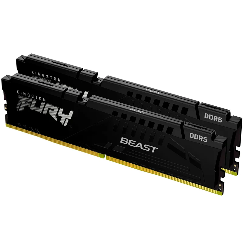 Оперативная память DDR5 DIMM 32GB(16GBx2)/5600MHz Kingston FURY Beast (KF556C40BBK2-32) 2