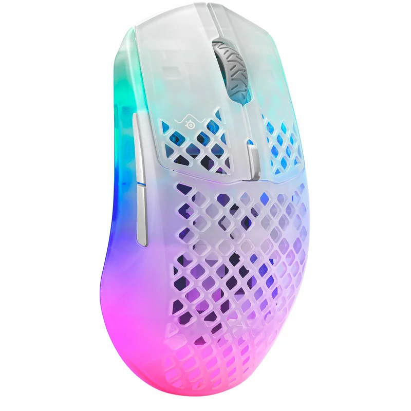 Игровая мышь беспроводная Steelseries Aerox 3 Wireless 2022 Edition Ghost (62610) 2