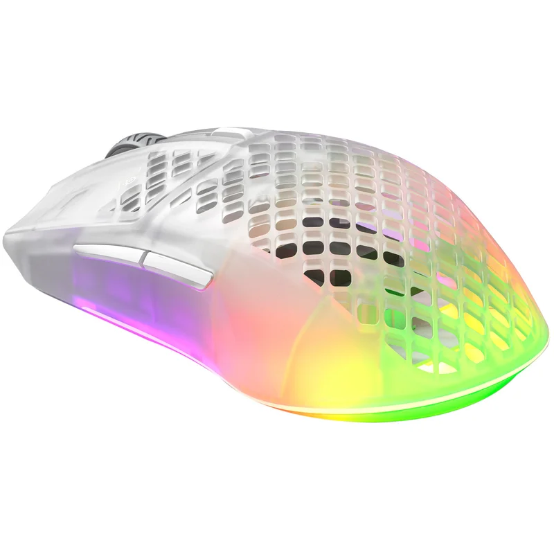 Игровая мышь беспроводная Steelseries Aerox 3 Wireless 2022 Edition Ghost (62610) 3