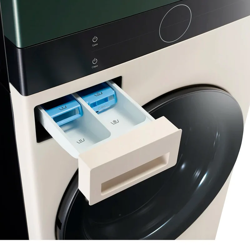Стиральная машина с сушкой LG Wash Tower W1S1CVKK2HM 9