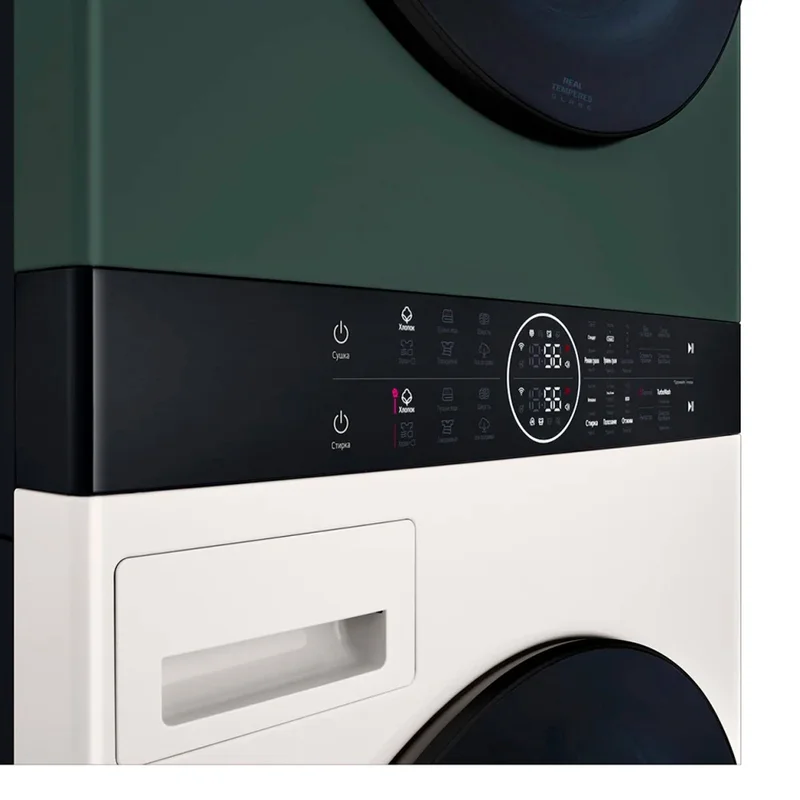 Стиральная машина с сушкой LG Wash Tower W1S1CVKK2HM 10