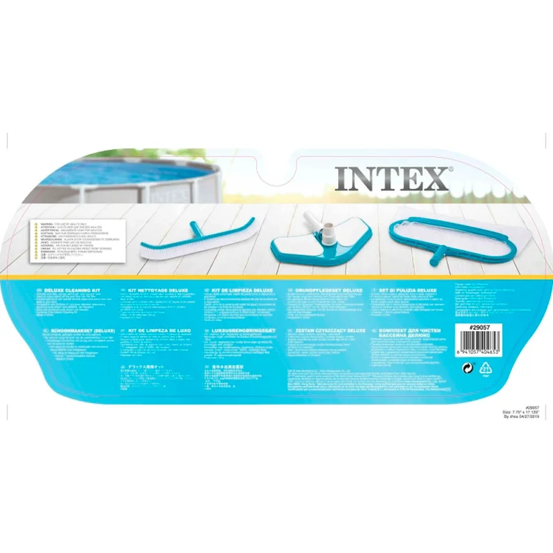 Набор для чистки бассейна INTEX от 549см (сачок, щетка, вакуумная насадка) (29057 INTEX) 5