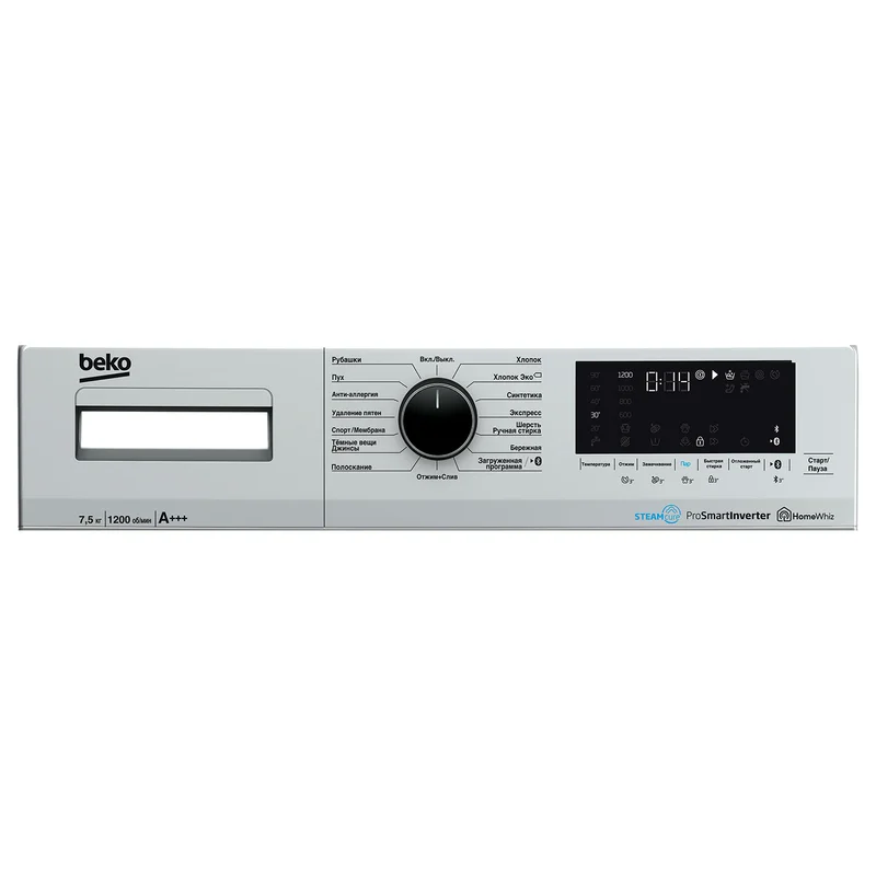 Стиральная машина Beko WSPE7H616S 6