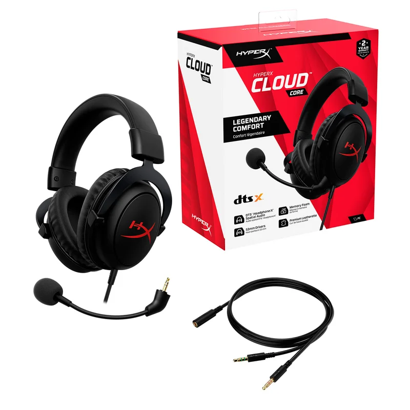 Игровая гарнитура HyperX Cloud Core DTS, Black (4P4F2AA) 7