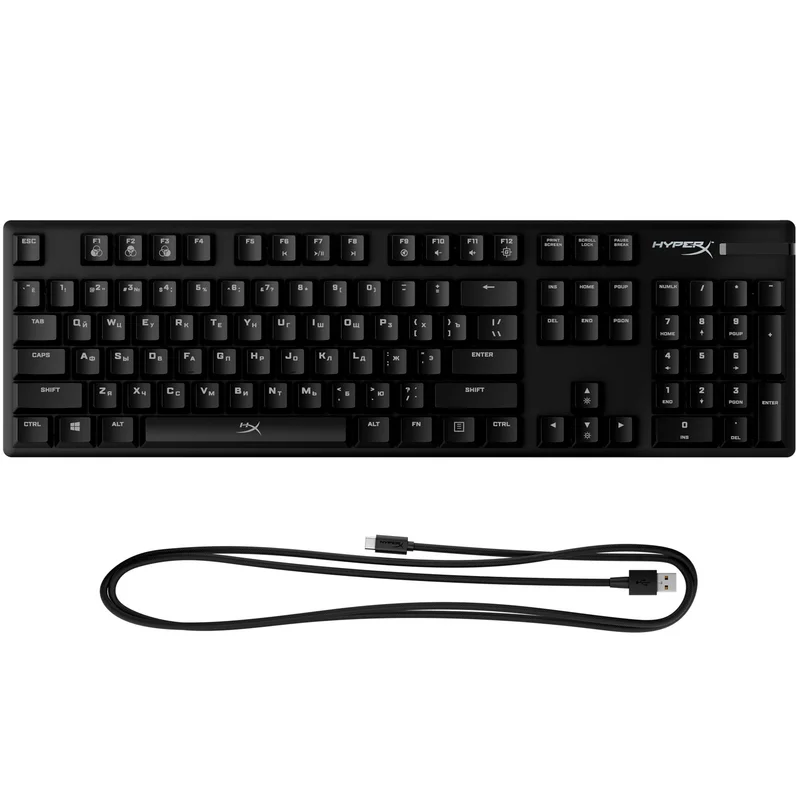 Игровая клавиатура HyperX Alloy Origins RGB, Red Switch (4P4F6AX#ACB) 4