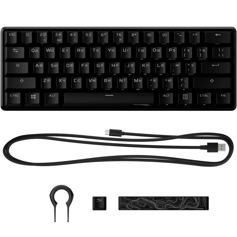 Игровая клавиатура HyperX Alloy Origins 60, Red Switch (4P5N0AA#ACB) 6