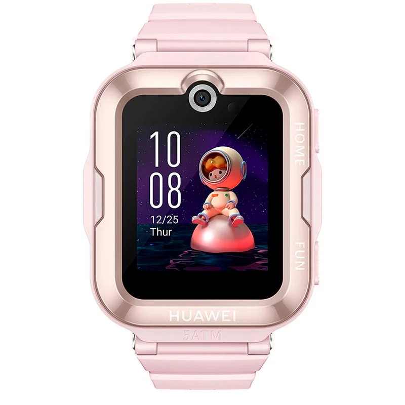Детские смарт-часы Huawei KidWatch 4 Pro, Pink (55027637) 2