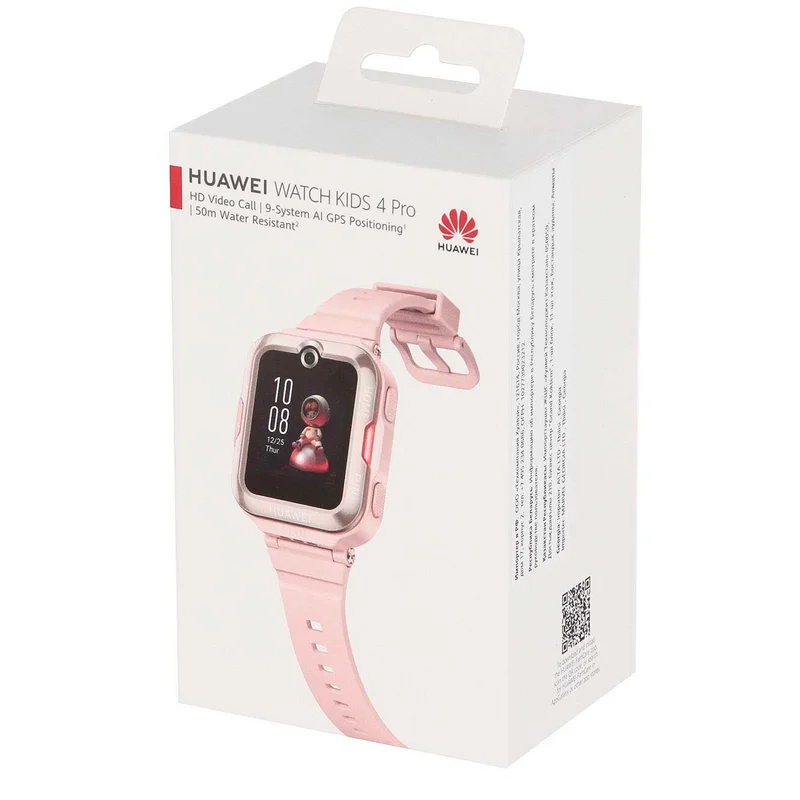 Детские смарт-часы Huawei KidWatch 4 Pro, Pink (55027637) 6