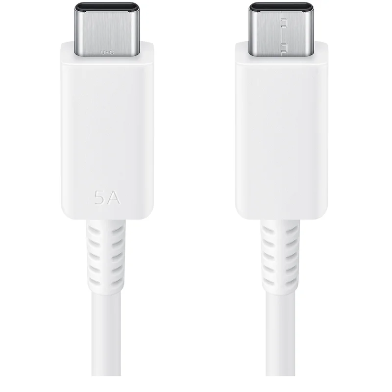 Кабель Type-C - Type-C, Samsung, 5A, 1,8м, Белый (EP-DX510JWRGRU) 2