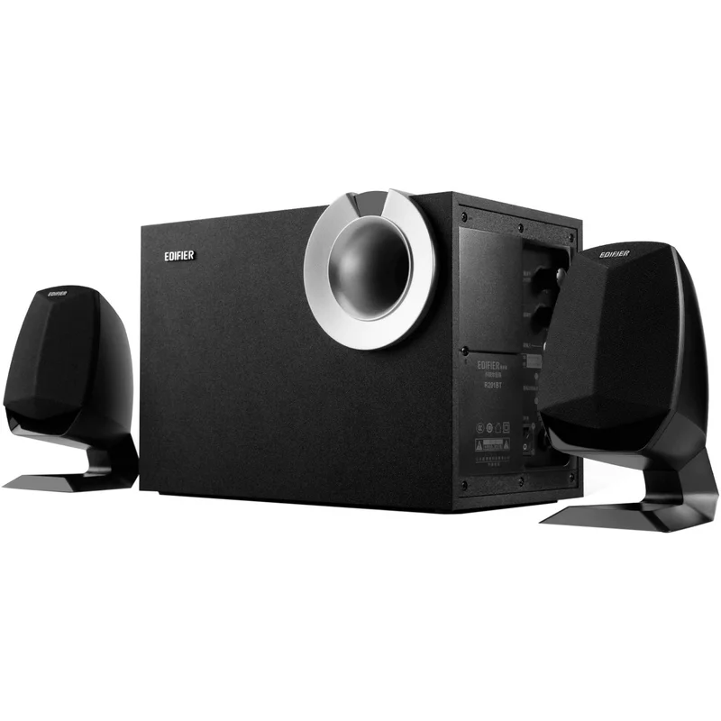 Колонки 2.1 Edifier M201BT, Black/Wood 2