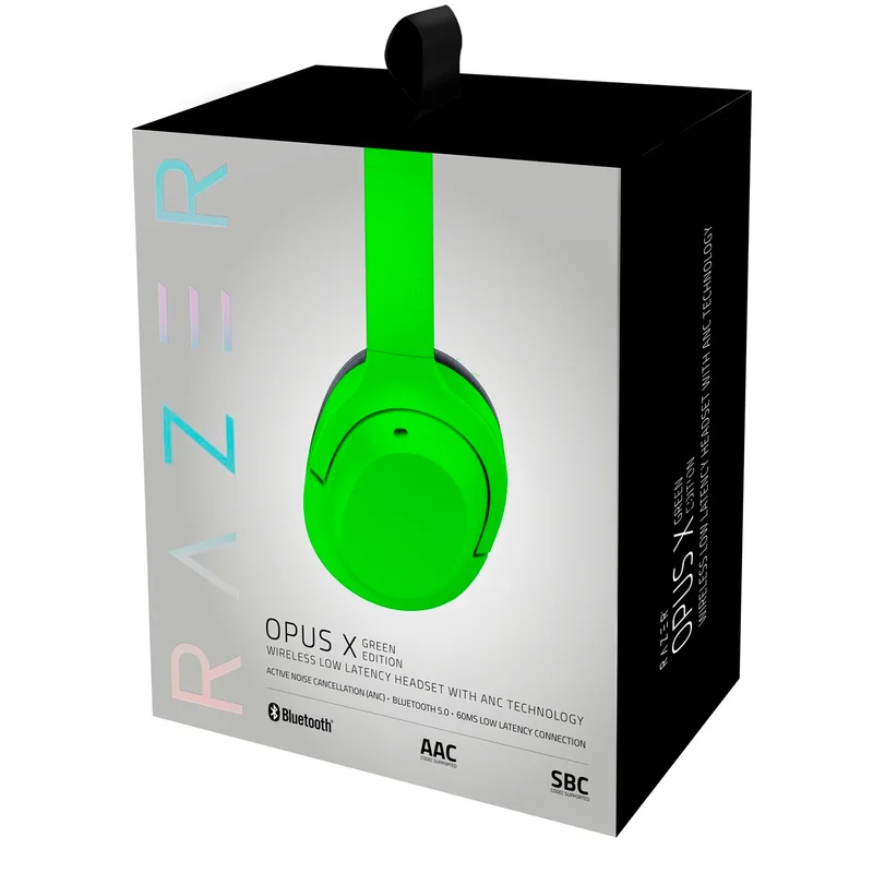 Игровая гарнитура беспроводная Razer Opus X, Green (RZ04-03760400-R3M1) 5