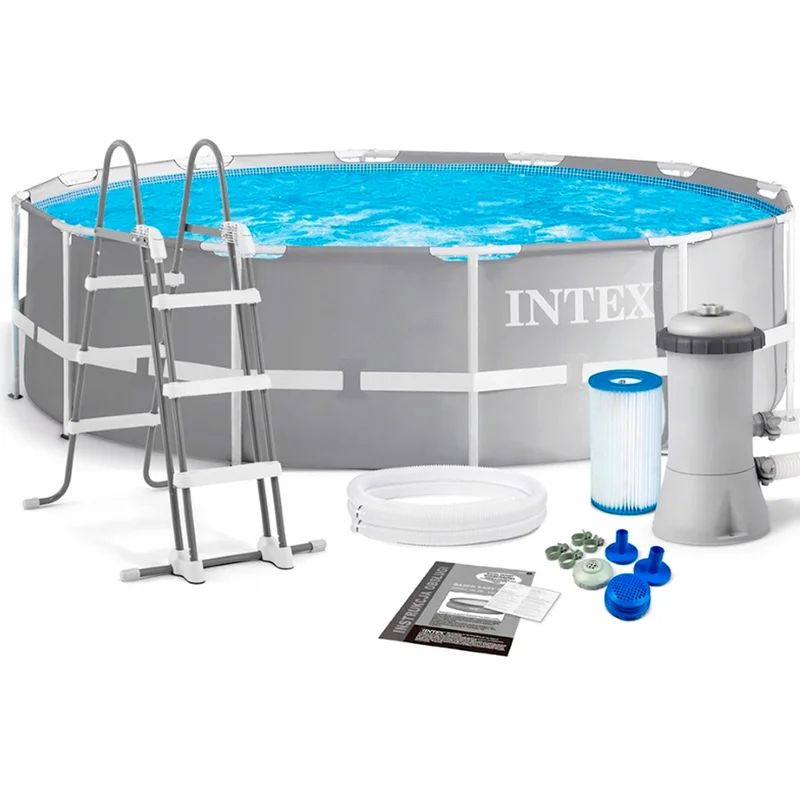 Каркасный бассейн INTEX, 366 х 99 см, 8592 л, с фильтр-насосом (26716NP) 2