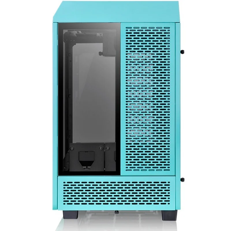 ПК корпус Thermaltake The Tower 100 MiniTower, window, Turquoise mITX (CA-1R3-00SBWN-00) 4