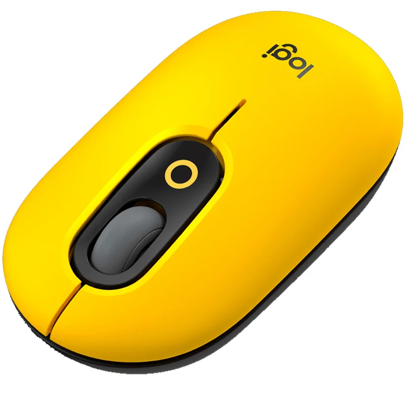 Мышка беспроводная USB/BT Logitech POP Mouse, Yellow (910-006546) 10